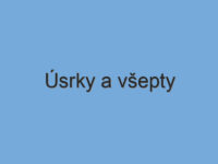 Úsrky a všepty